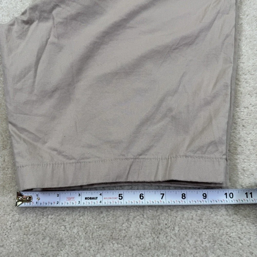 NWT Abercrombie & Fitch Plainfront Shorts Mens 32 (tagged 31) Khaki Classic